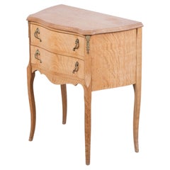 Henning Kjærnulf Oak Console Chest, Danish Brutalist, 1970s