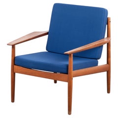 Fauteuil de détente en teck « Arne Vodder » pour Glostrup Møbelfabrik, années 1960