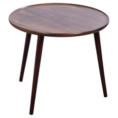 Table basse en bois de rose danois, par Anton Kildeberg, années 1950