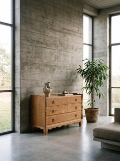 Henning Kjærnulf Oak Chest of Drawers, Denmark, Late 1960s