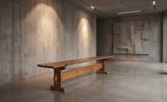 Danish Pine Bench, 1970s