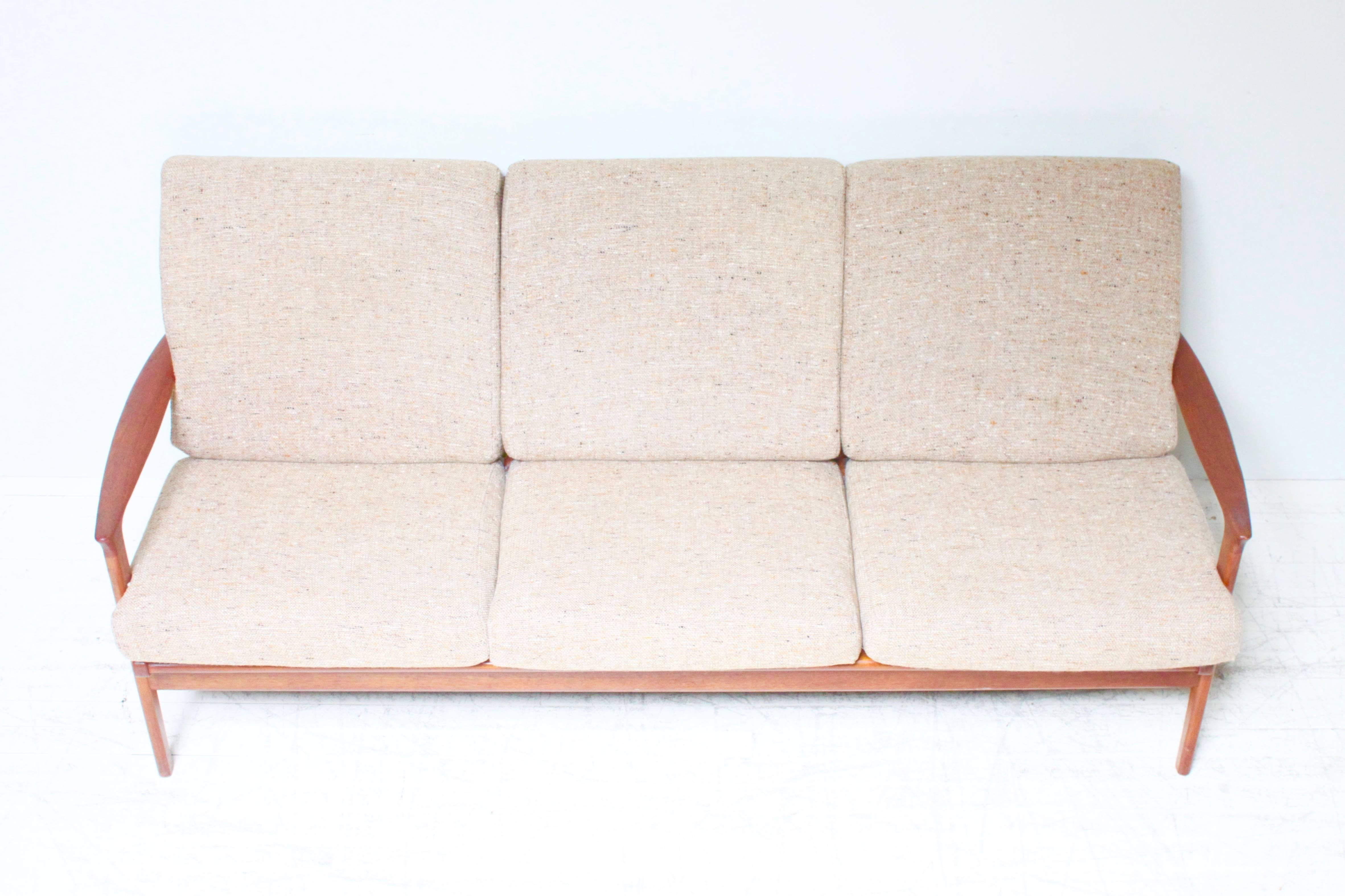 Australian Teak Mid-Century Sofa by Parker Furniture