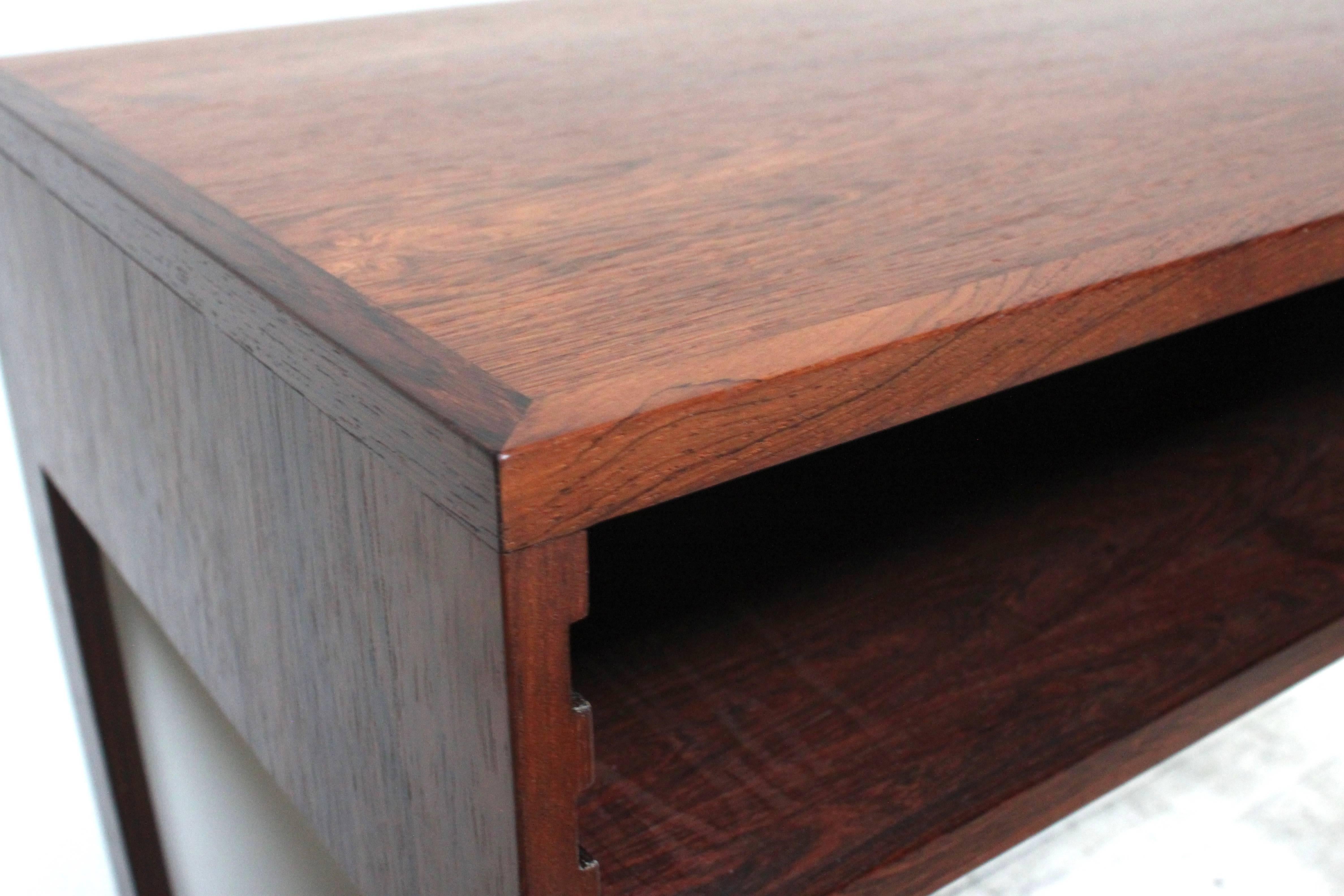 Mid-20th Century Folding Rosewood Tray Tables by Illum Wikkelsø