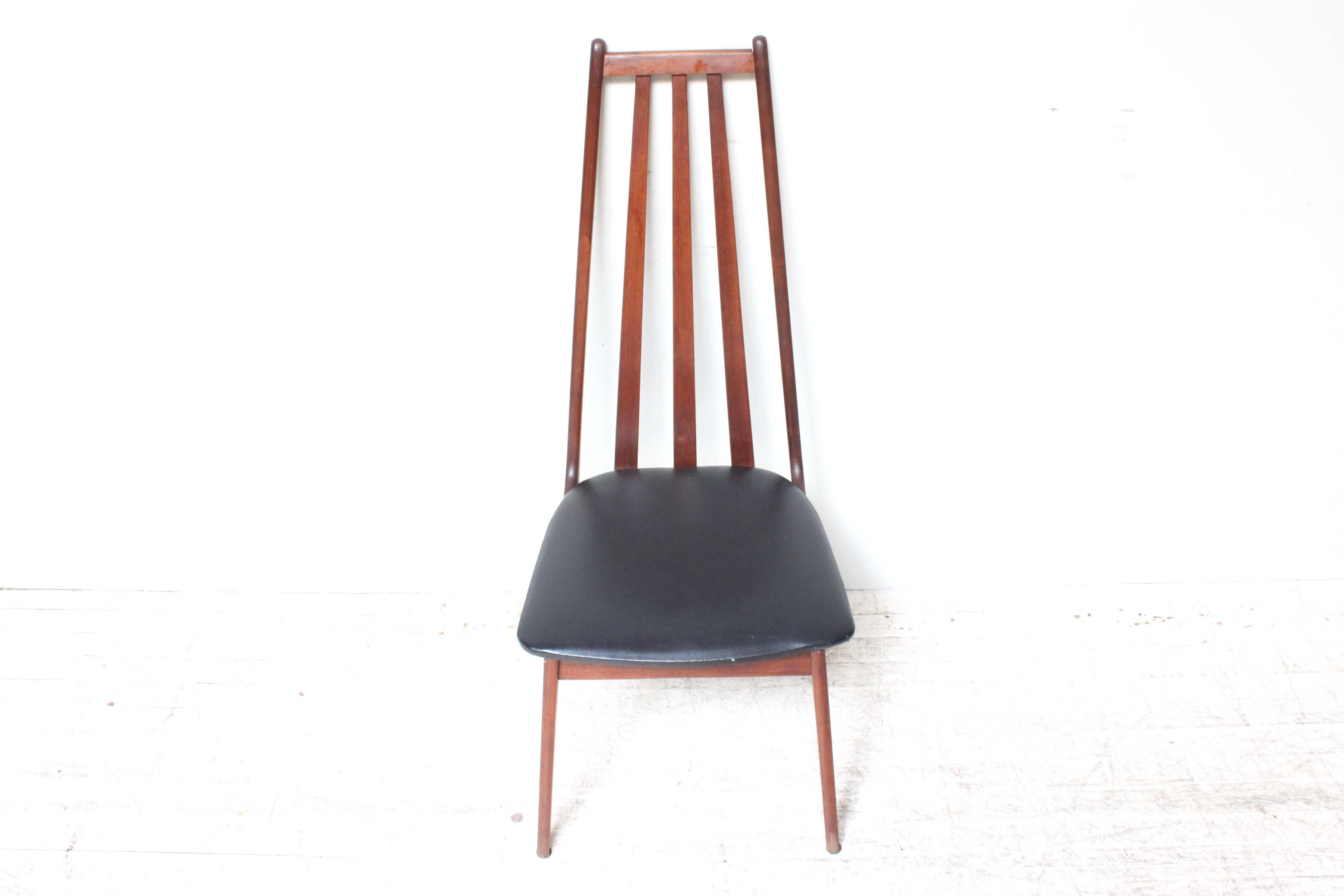 Woodwork Vintage American Modern Walnut Side Chair