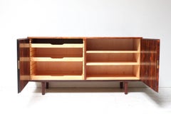 Rosewood Credenza by Carlo Jensen for Poul Hundevad