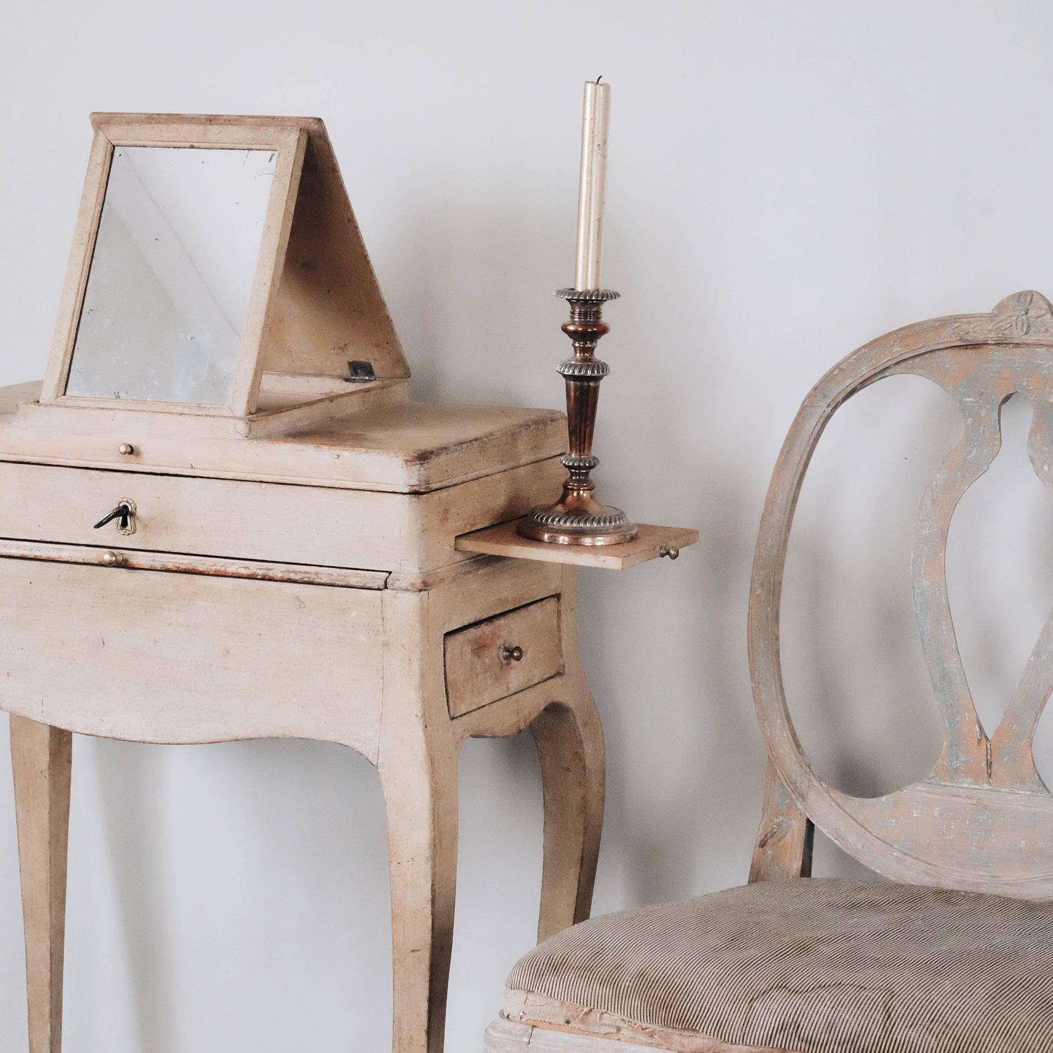 18th Century Swedish Rococo Vanity Table at 1stdibs