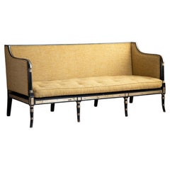 19th Century English Regency Settee / Sofa