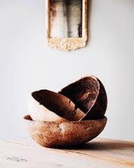 19th Century Swedish Root Wood Bowls