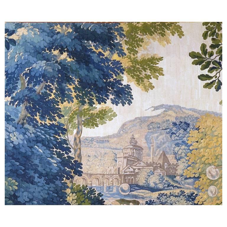 Mortlake, 17th century, Children's games 
Dimensions: 415 x 225 cm
Composition: wool and silk
Royal Manufacture of Mortlake
17th century
Provenance: aristocratic family 

The tapestry's colors are vivid, it is in perfect