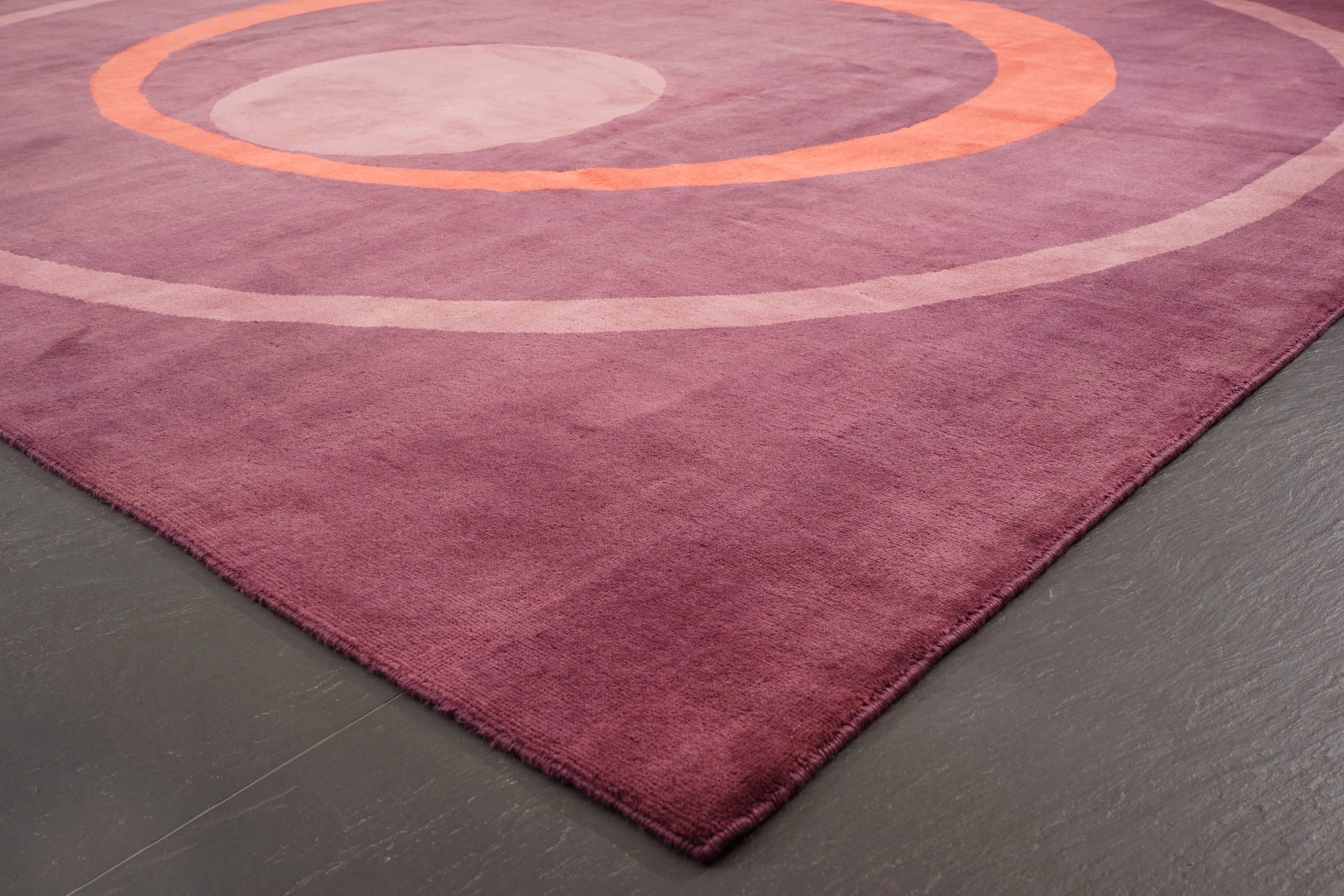 French Contemporary Handwoven Rug by Didier Marien For Sale