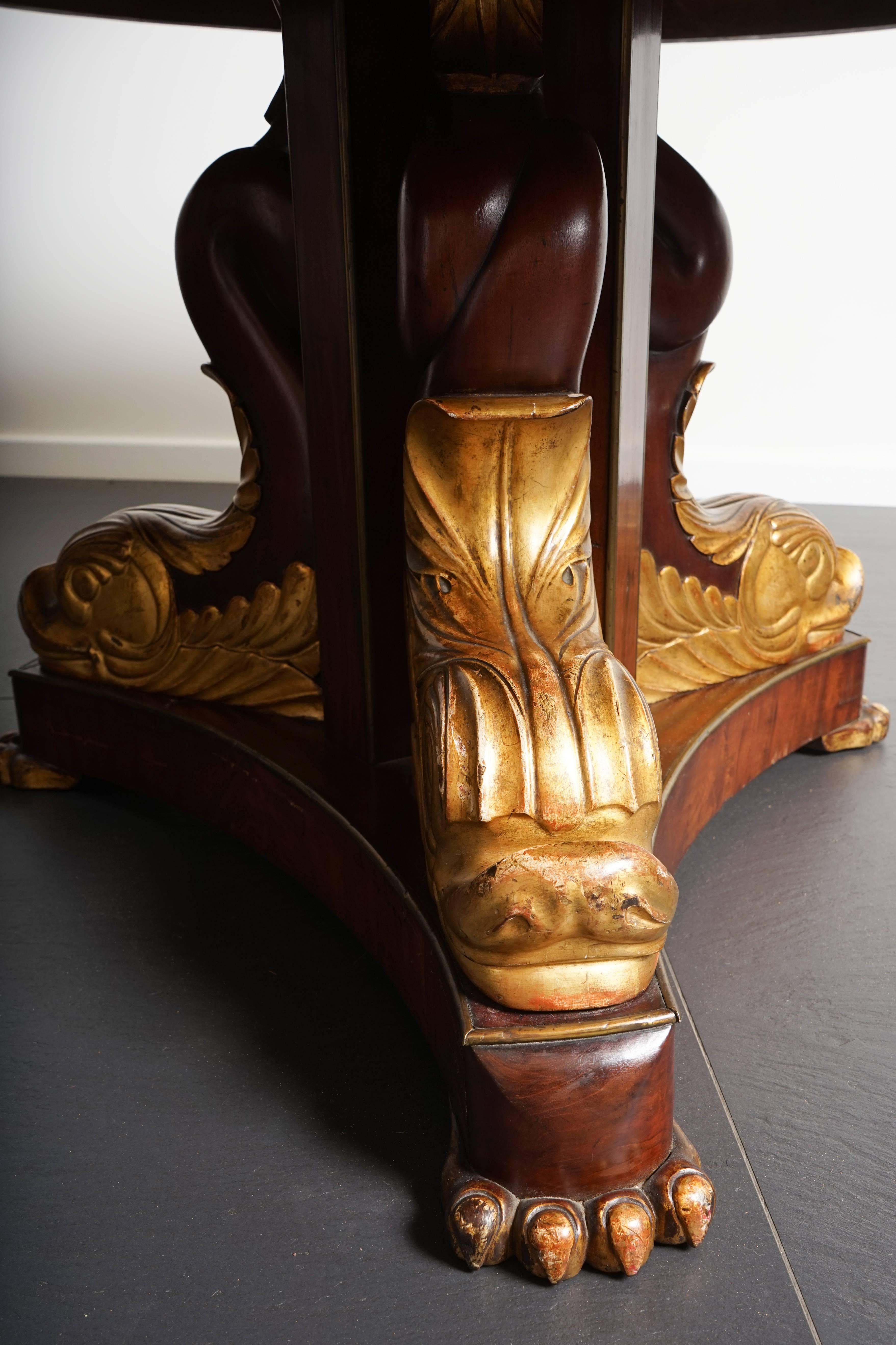 Rare French Empire Gueridon In Good Condition For Sale In Paris, FR
