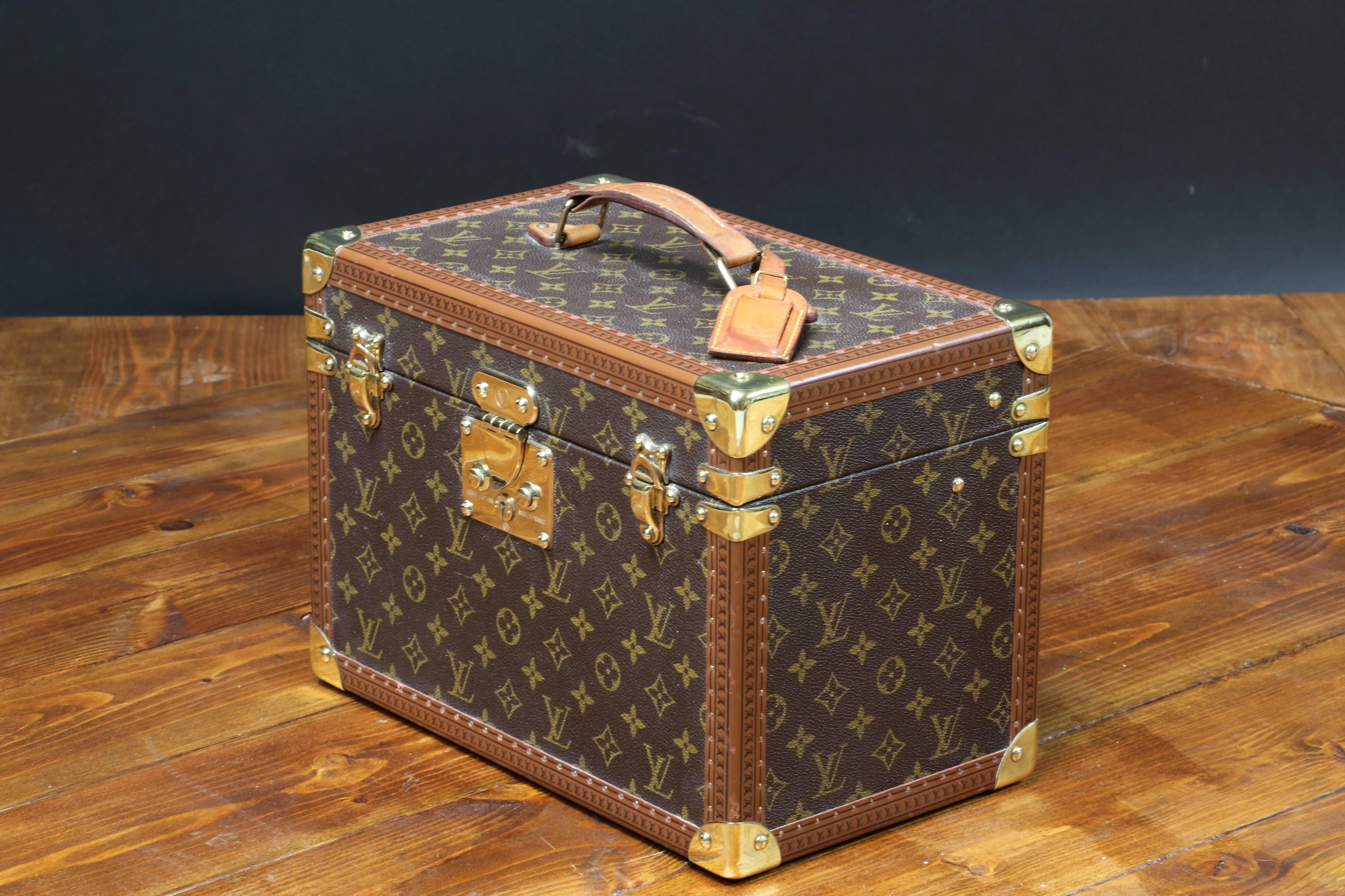 French 1980s Louis Vuitton Vanity Case