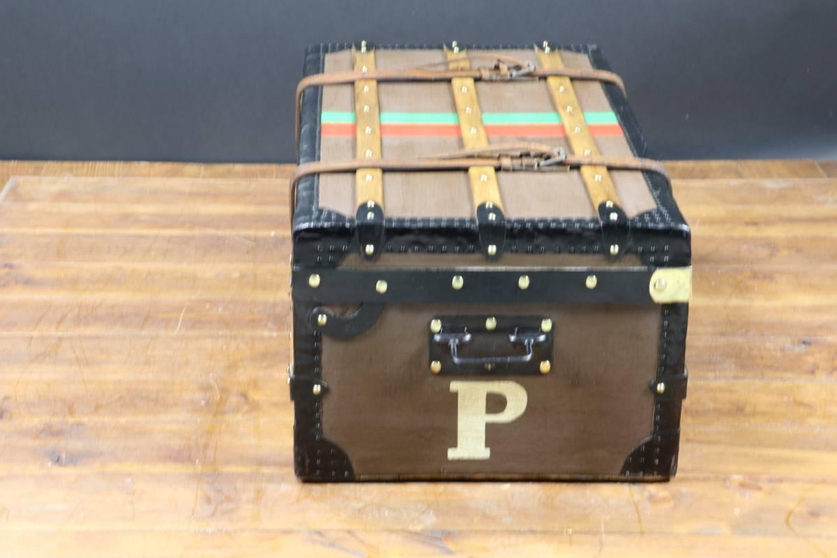1930s Moynat Cabin Trunk Marquise De Preault In Excellent Condition In Haguenau, FR