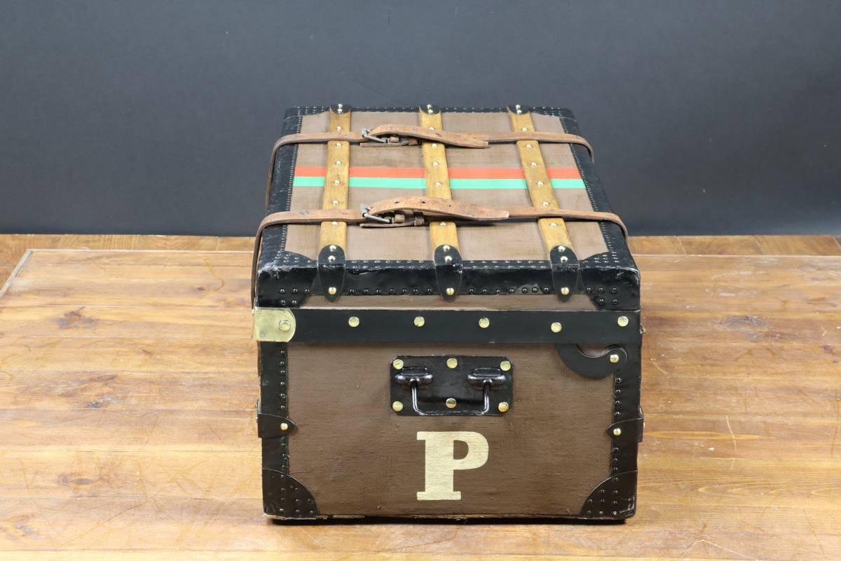 French 1930s Moynat Cabin Trunk Marquise De Preault