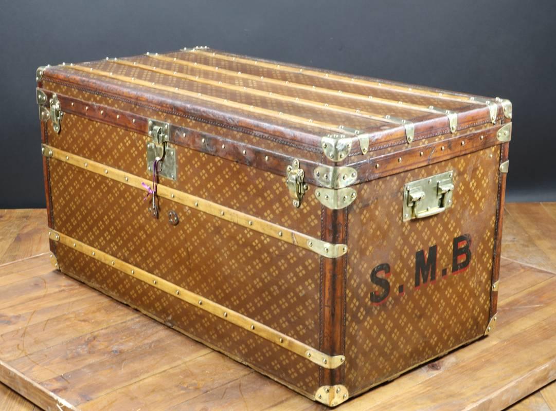 French steamer trunk brand name 