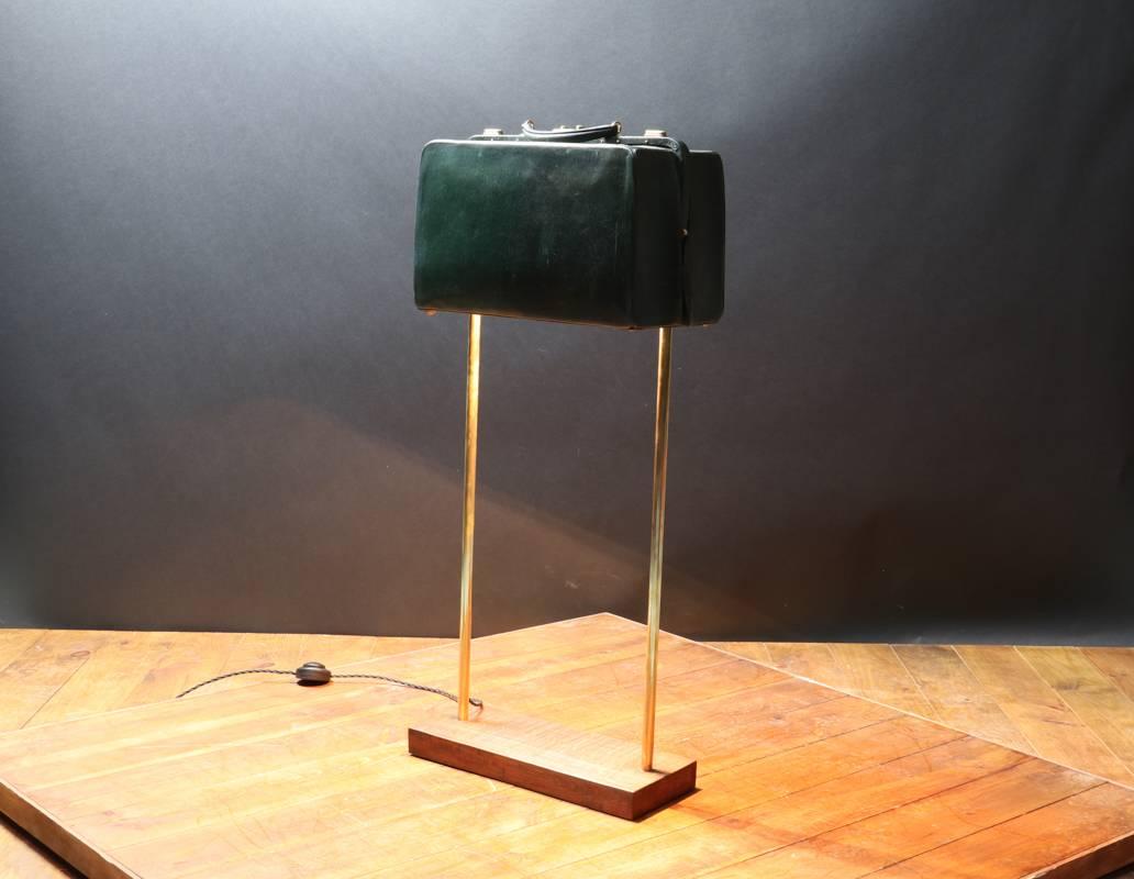 Mid-20th Century 1930s Doctor's Bag Lamp For Sale