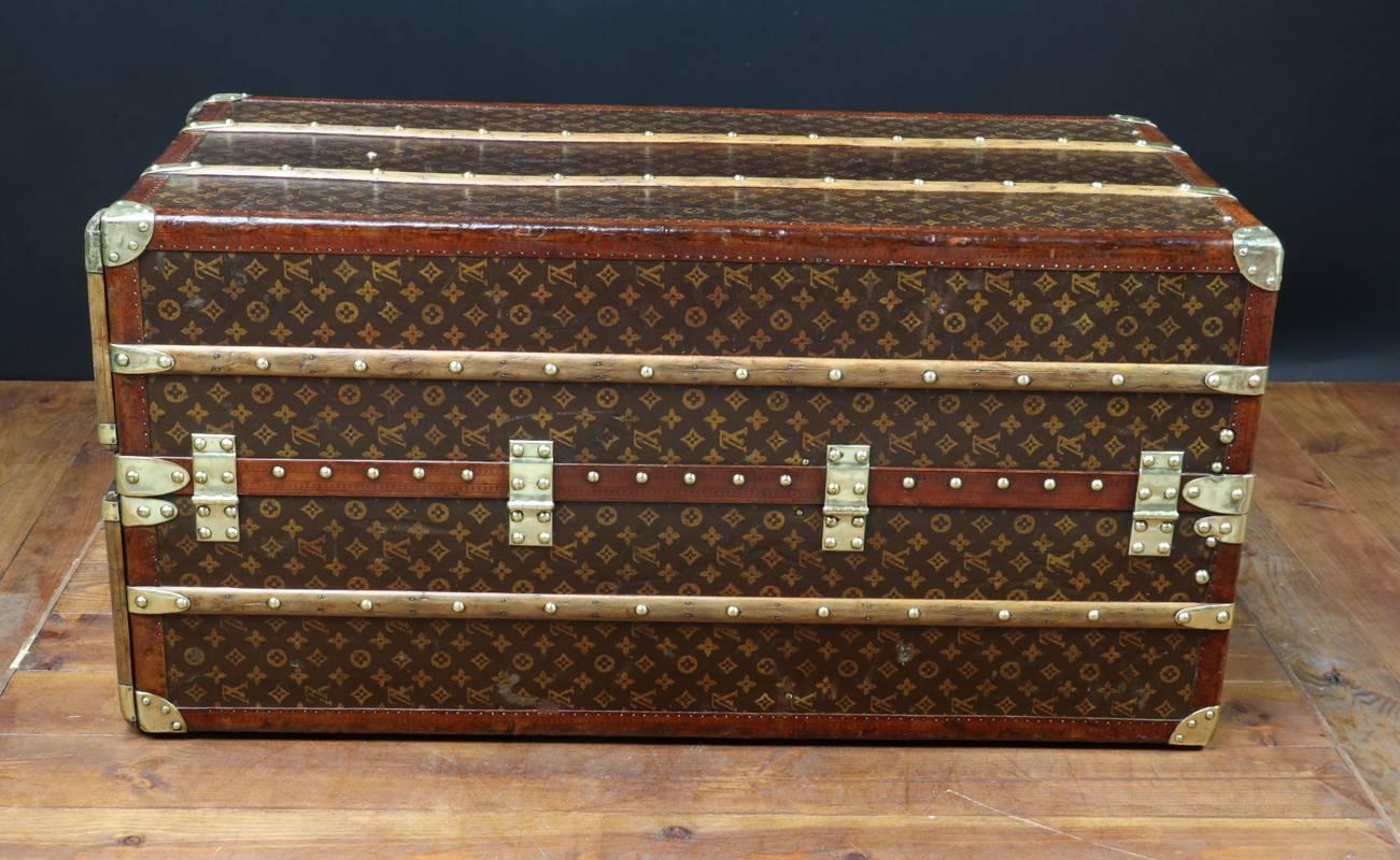 Mid-20th Century 1930s Loui Vuitton Wardrobe Penderie 