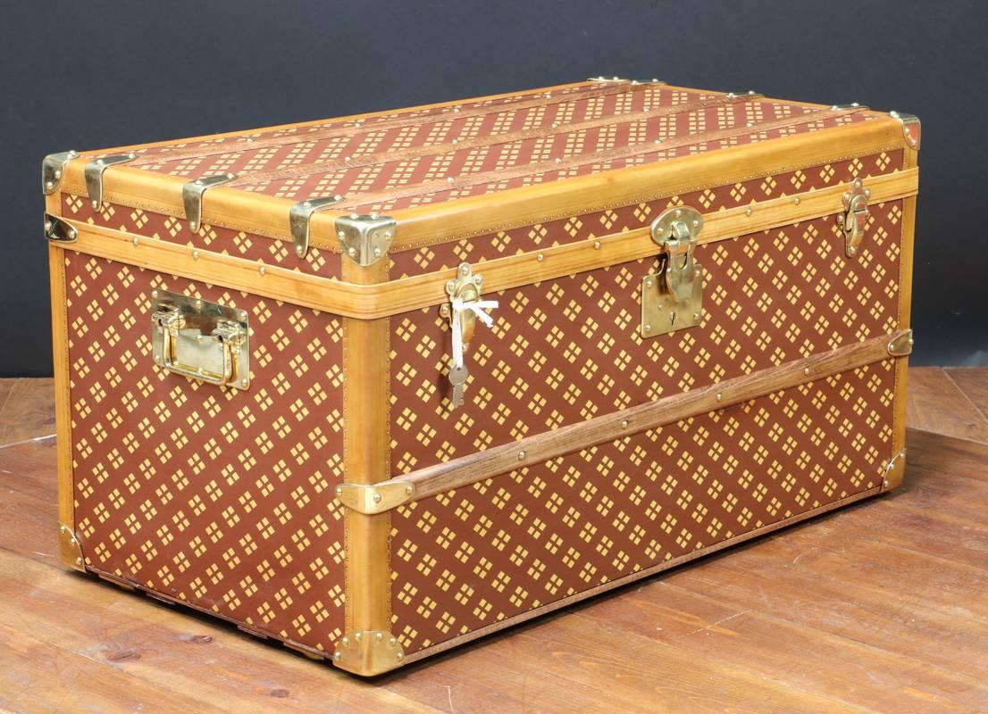 French Steamer Trunk Monogram from 