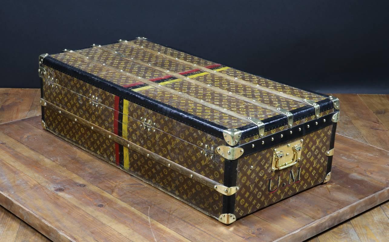 1930s, Louis Vuitton Monogram Cabin Trunk  3