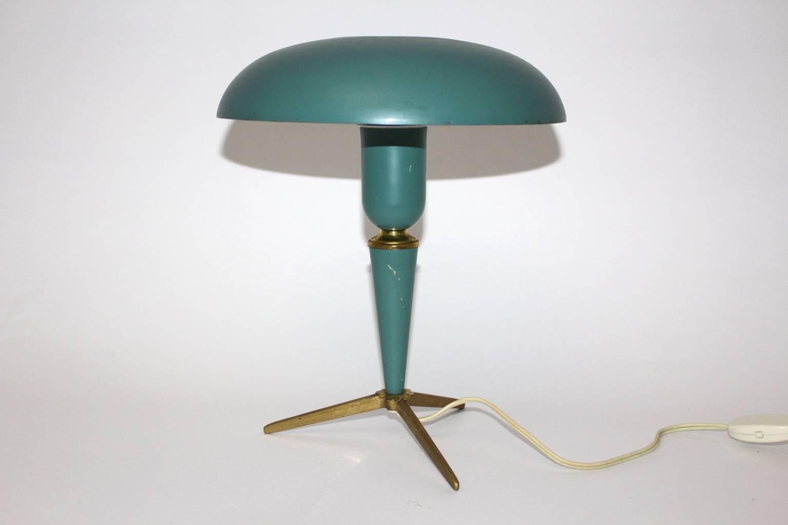 Belgian Mid Century Modern Vintage Table Lamp Louis Kalff for Philips Netherlands 1958 For Sale