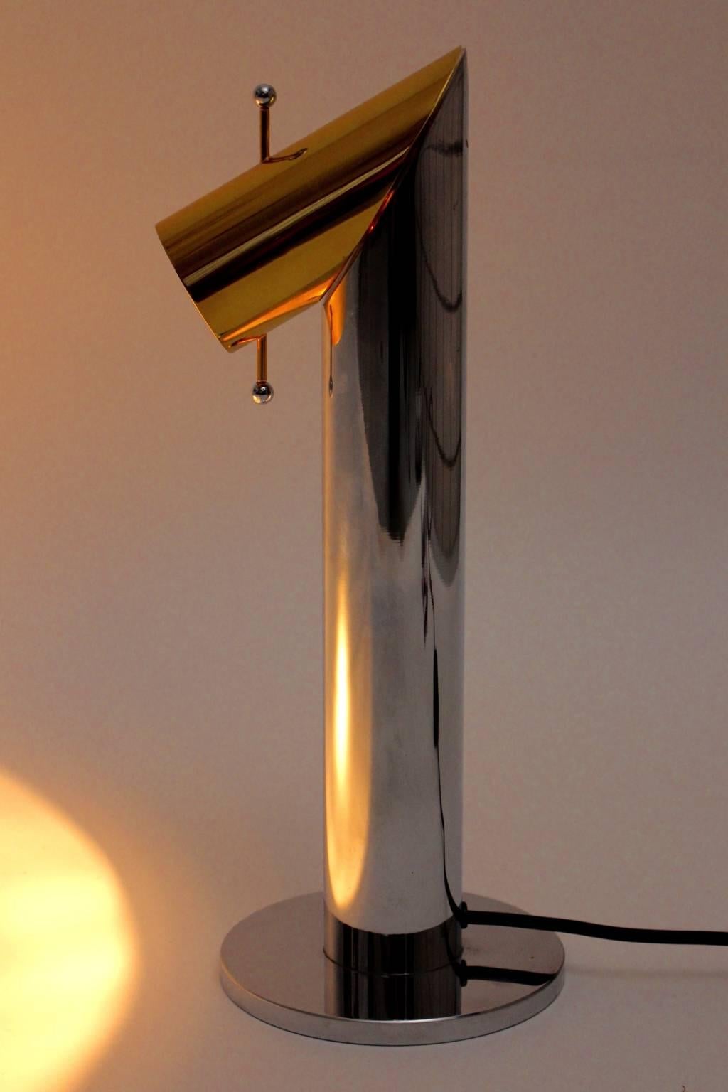 Lampe de bureau vintage mi-siècle moderne de Nanda Vigo pour Arredoluce, Italie, vers 1970 en vente 2