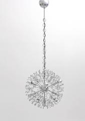 Space Age Metal Vintage Chandelier Sputnik Gaetano Sciolari, 1960s, Italy
