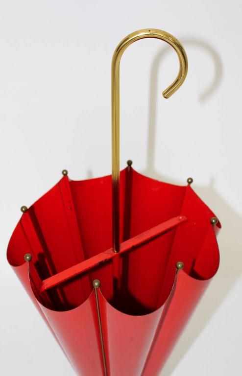 Red Umbrella Stand 1950s Italy At 1stdibs Red Umbrella Stand 1950s Italy At 1stdibs