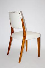 Mid Century Modern White Vintage Chair Side Chair Karl Schwanzer Vienna, 1953