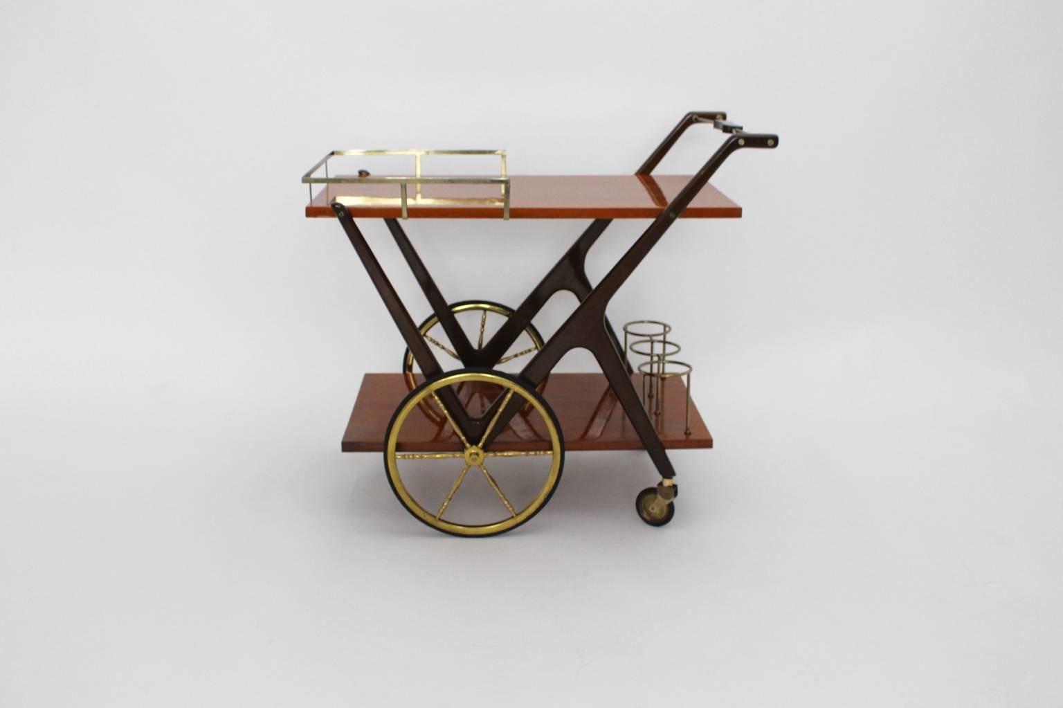 1950s bar cart