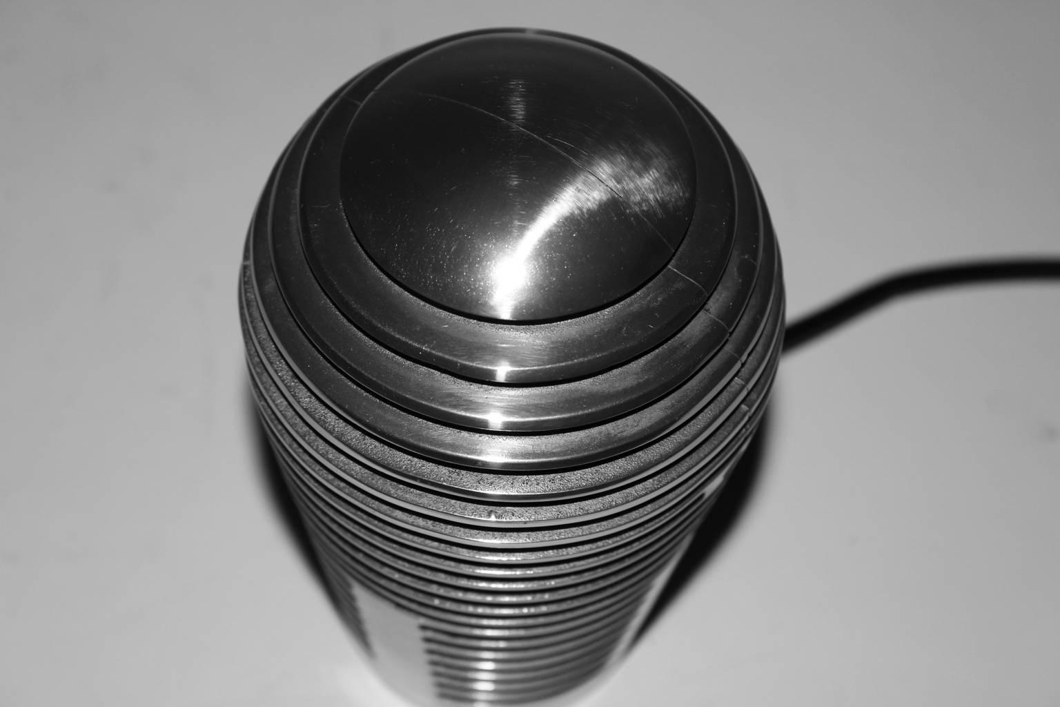 Spanish Modernist Vintage Metal Table Lamp Zen by S.y.c. Cevese, 1980s For Sale