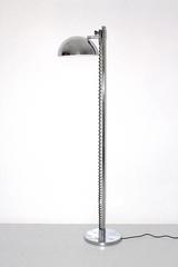 Mid Century Modern Vintage Chromed Metal Floor Lamp, Italy, 1960s