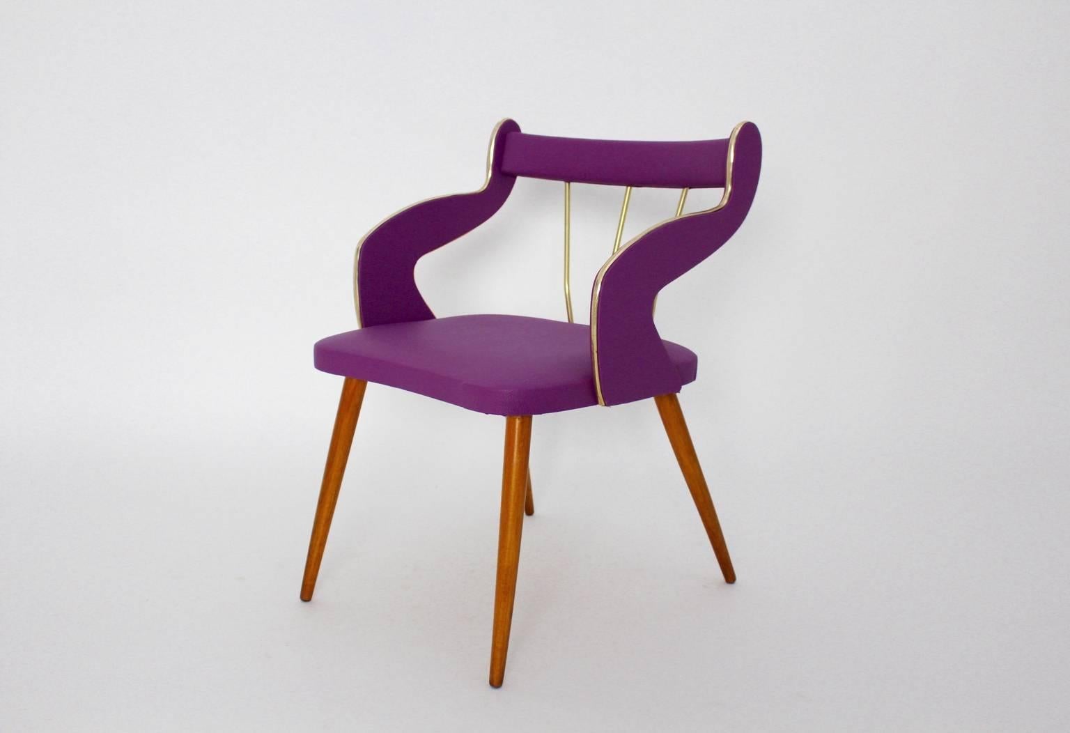 lilac armchair