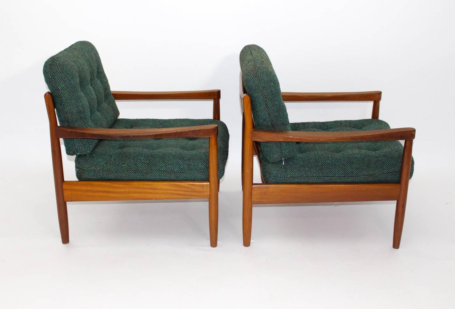 Mid-Century Modern Mid Century Modern Vintage Living Room Set by Grete Jalk, Denmark ca 1955 Teak