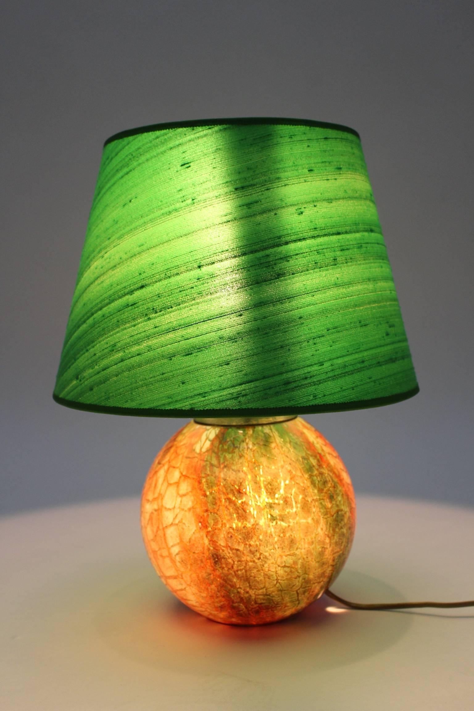 vintage ball lamp