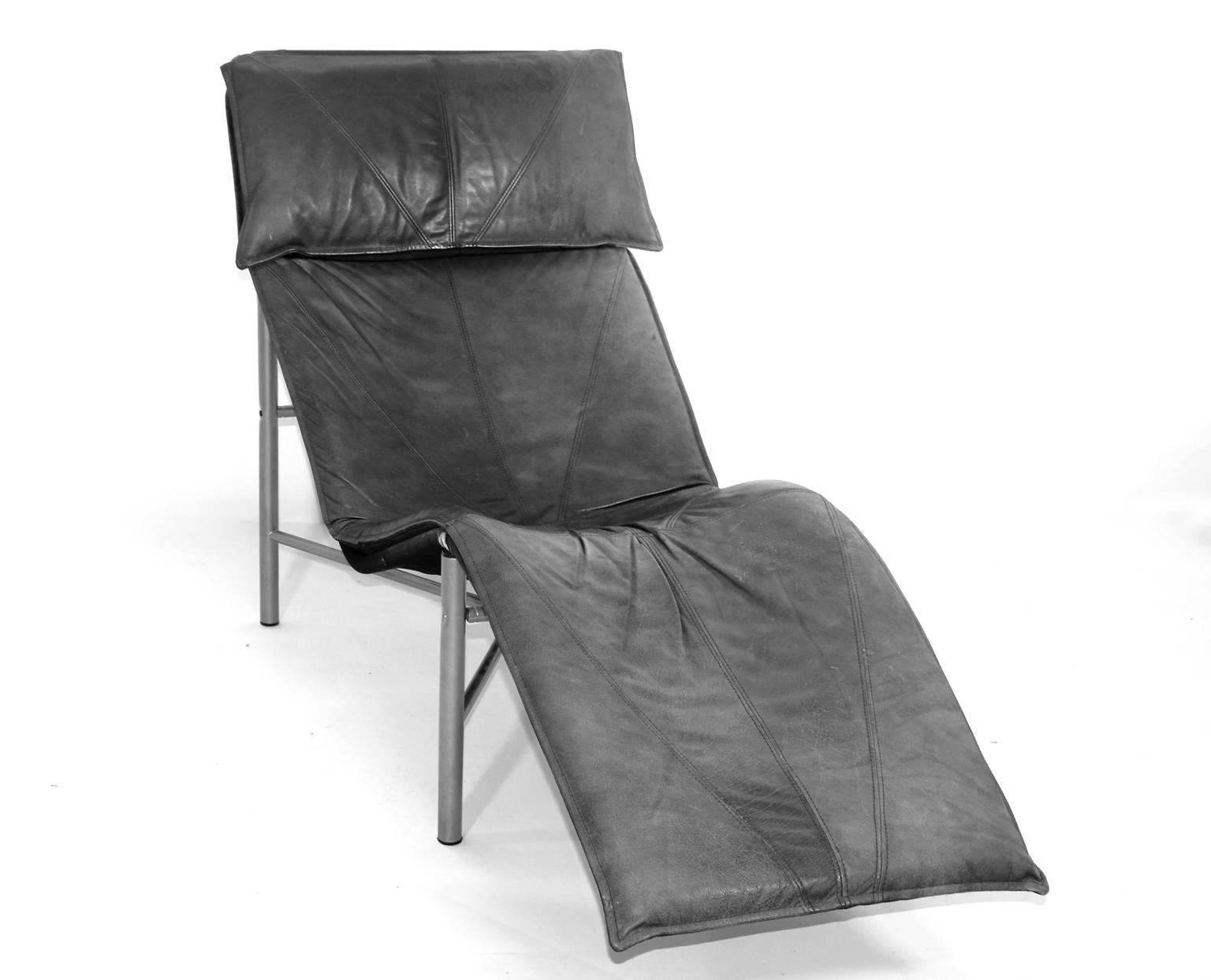 Mid-Century Modern Grey Chaise Longue by Tord Bjorklund, 1970, Sweden