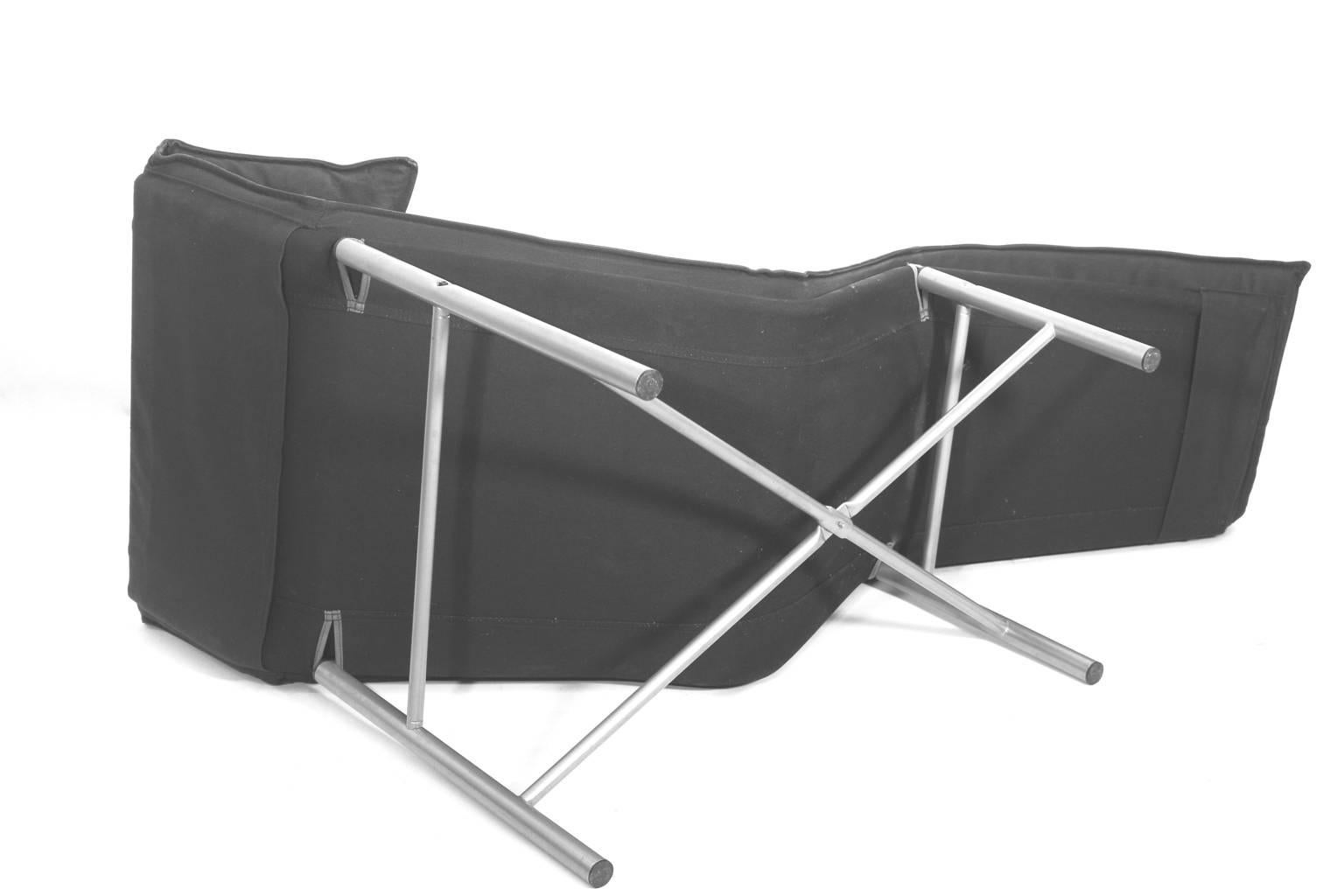 Late 20th Century Grey Chaise Longue by Tord Bjorklund, 1970, Sweden
