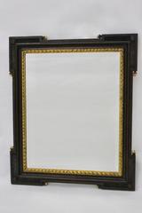 Antique Mirror Rectangular Oak Wood Golden Louis Seize circa 1780, Österreich