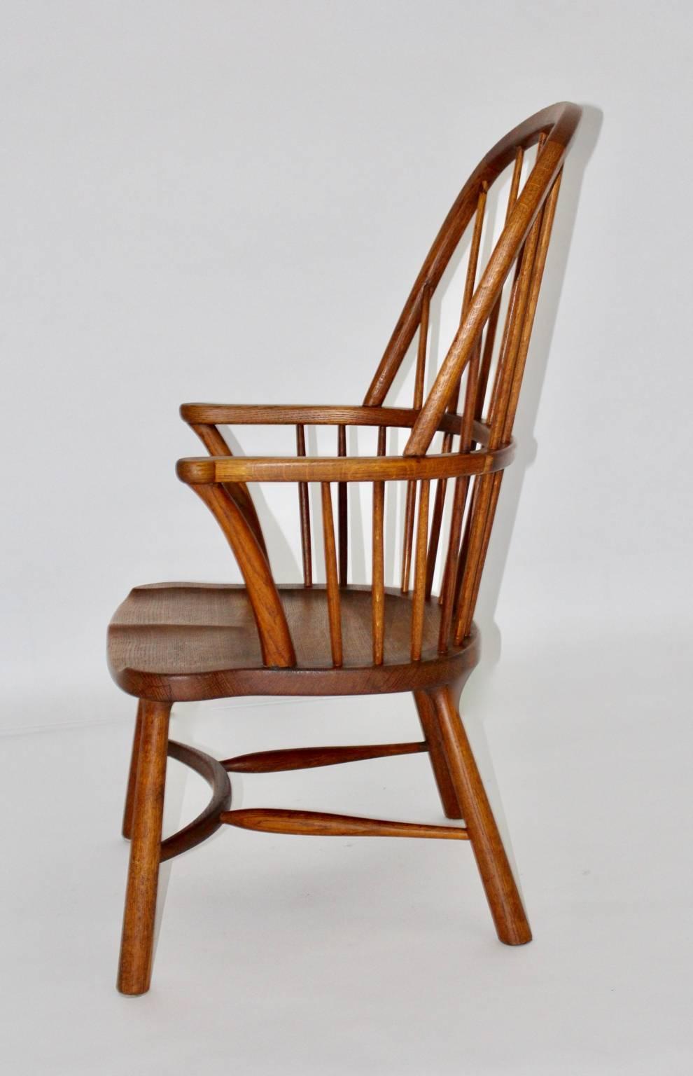 Windsor-Stuhl aus der Art-Déco-Ära von Walter Sobotka, Kreis Josef Frank, Wien, 1932 (Österreichisch) im Angebot