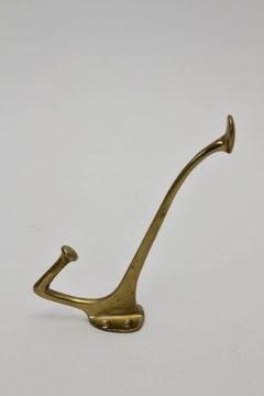 Ganci da parete vintage in ottone Jugendstil di Adolf Loos, Vienna, 1916