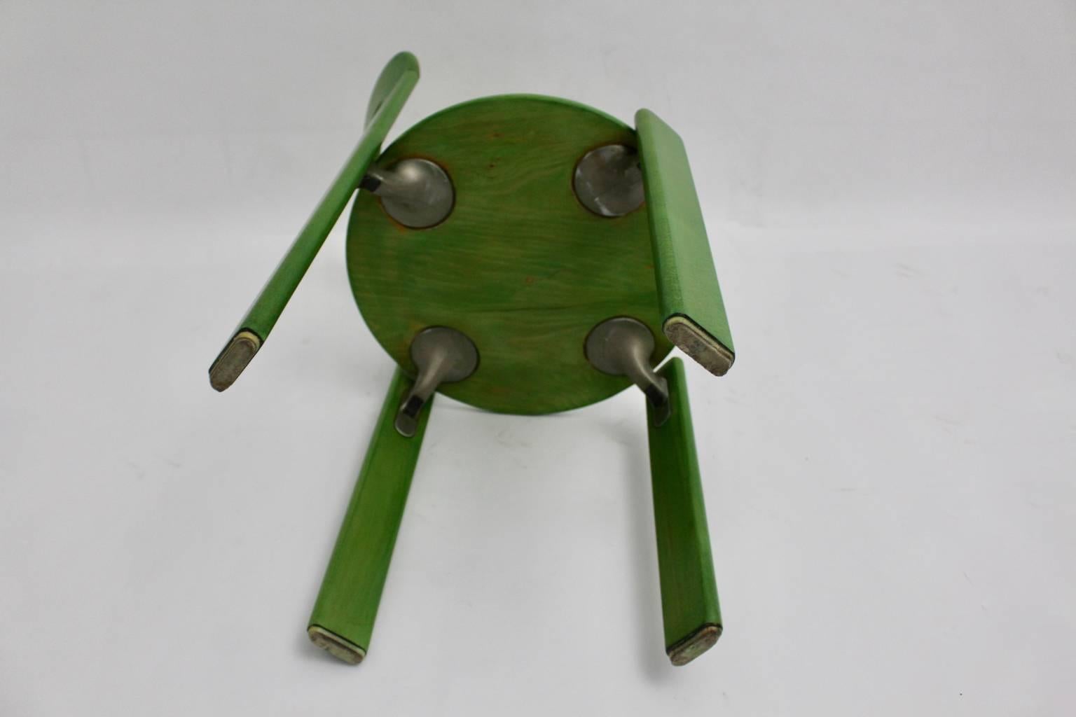 Green Dining Chairs by Bruno Rey, 1970s, Switzerland 3