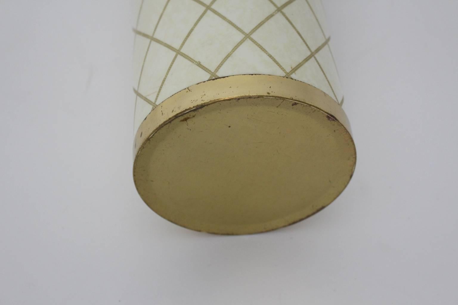 Mid Century Modern Ivory Colored Wine Cooler, Italy, 1950 For Sale 3