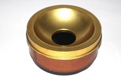 Mid Century Modern Vintage Leather Box Vienna, 1960s