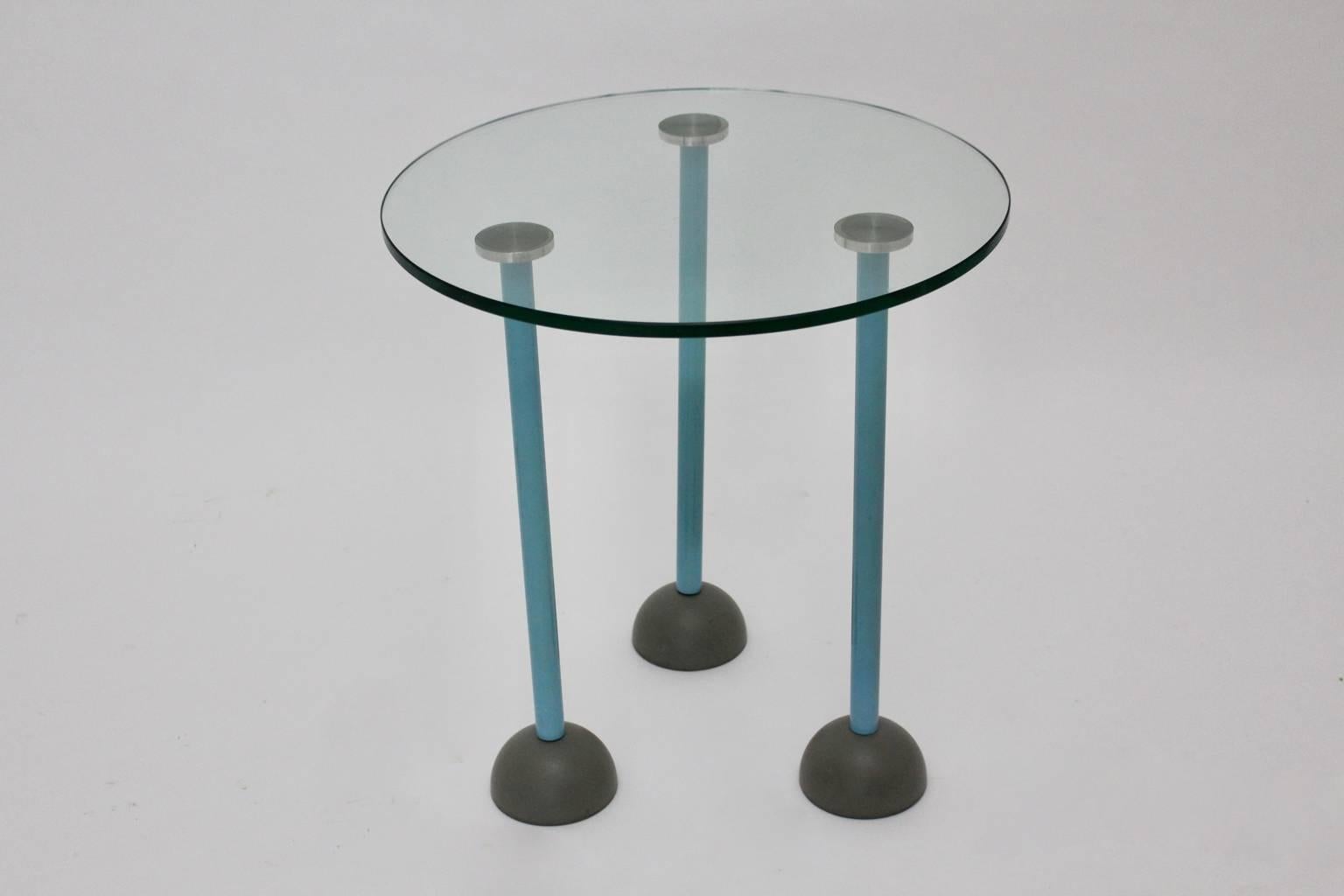 Post-Modern Modernist Vintage Side Table by Ettore Sottsass attributed, 1985, Italy