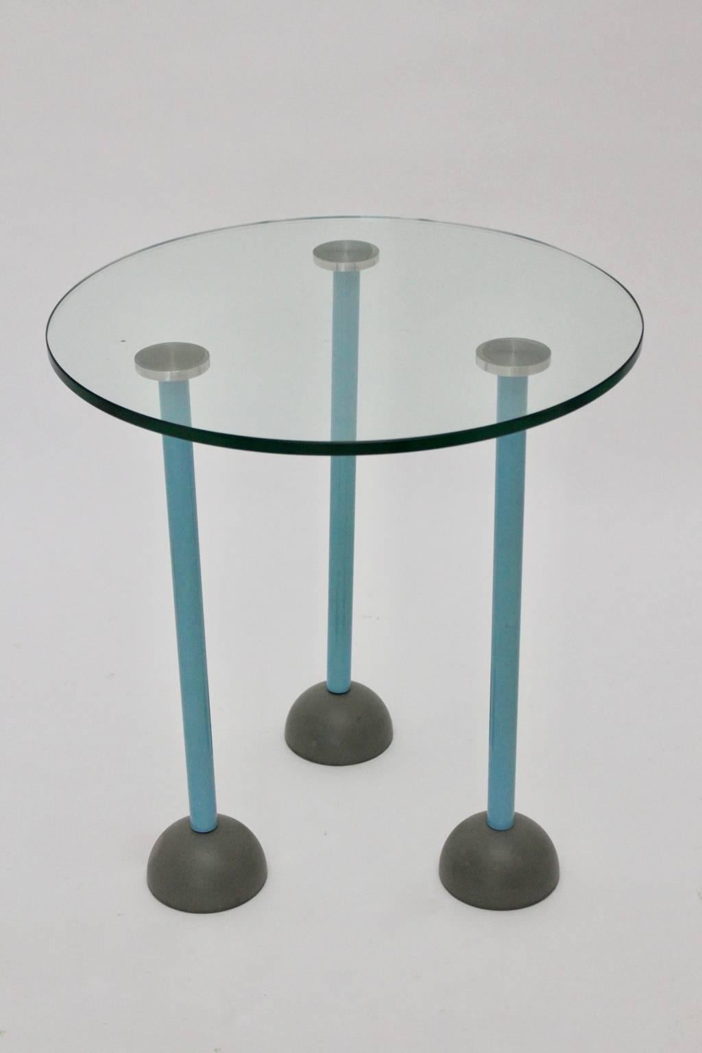 Italian Modernist Vintage Side Table by Ettore Sottsass attributed, 1985, Italy