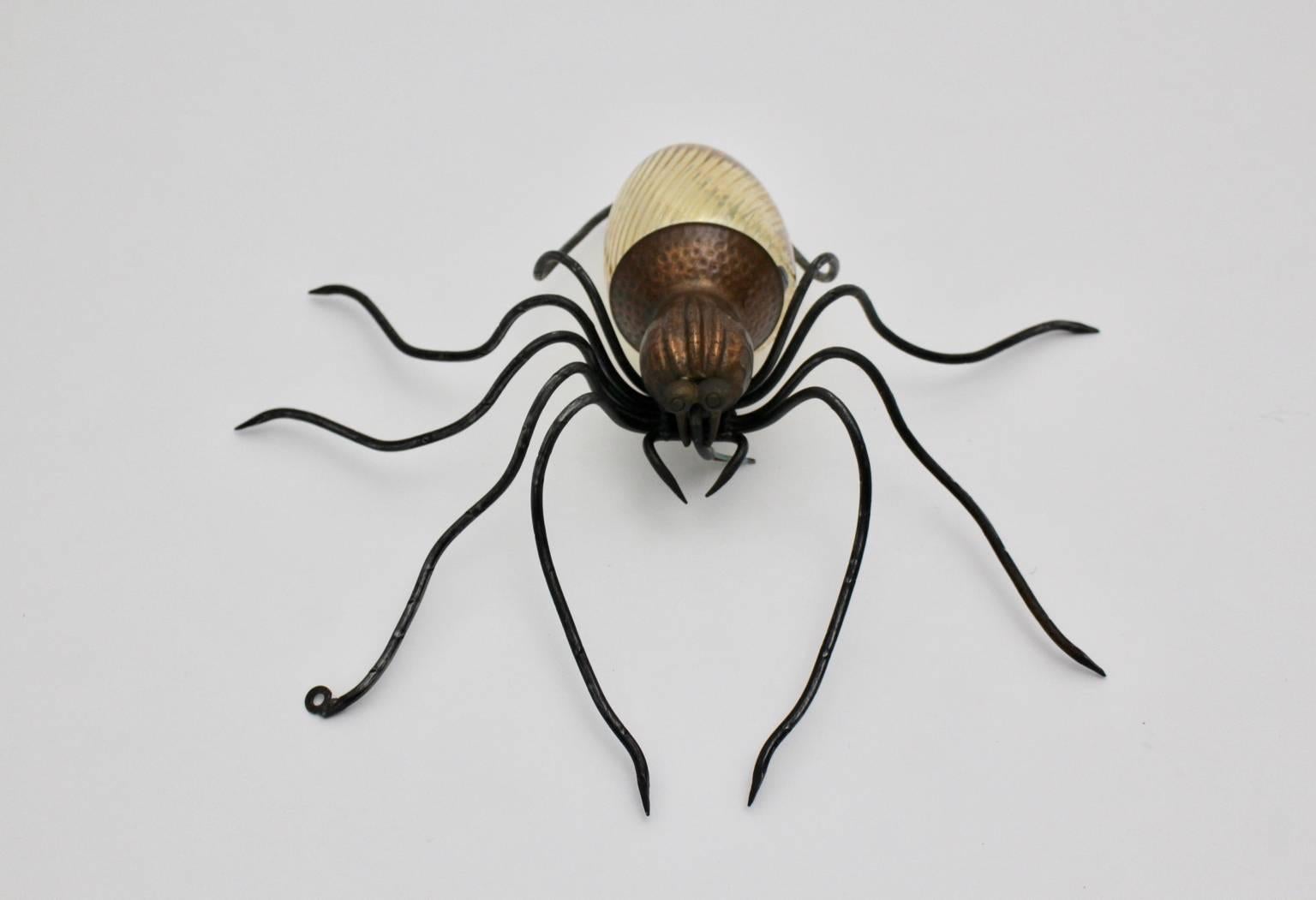 Mid-Century Modern Spider Wall Lamp, 1950s, Italy
