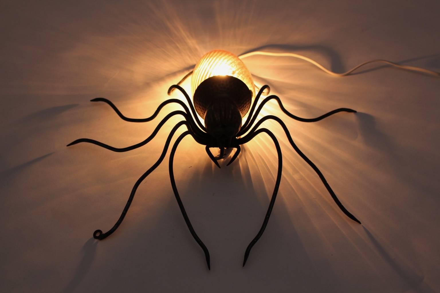 Spider Wall Lamp, 1950s, Italy In Good Condition In Vienna, AT