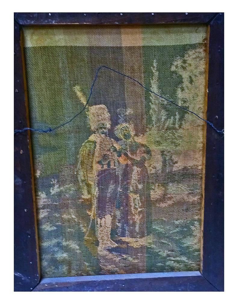Pair of French or Flemish Tapestries, Signed P. Groller 99, France, circa 1899 For Sale 4