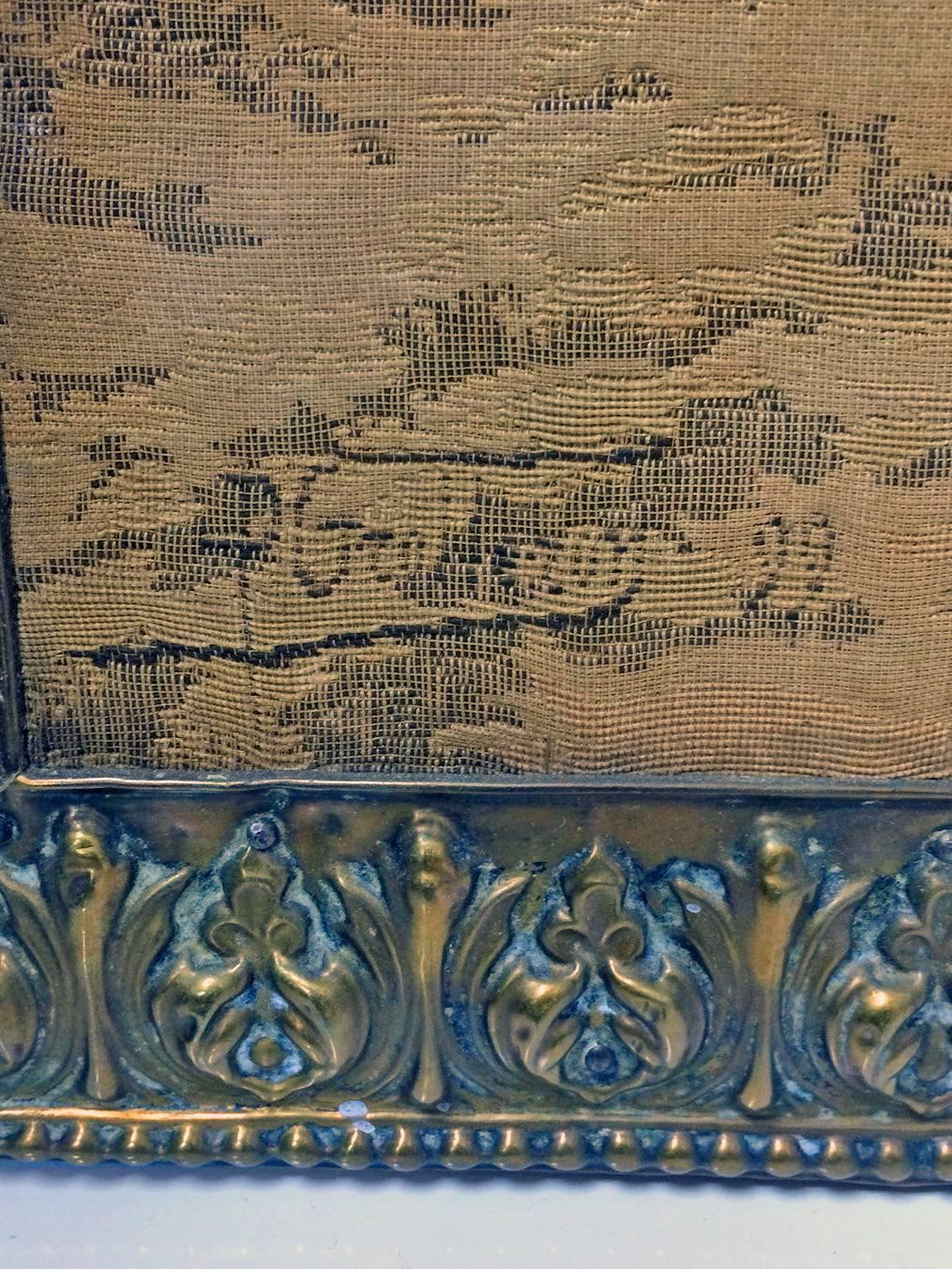 Paar französische oder flämische Wandteppiche, signiert P. Groller 99, Frankreich, um 1899 im Angebot 3