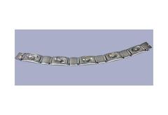 Georg Jensen Sterling Bracelet English Import Marks for 1959 Henry Pilstrup