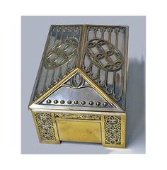 WMF Jugendstil Secessionist Box, Germany, circa 1906